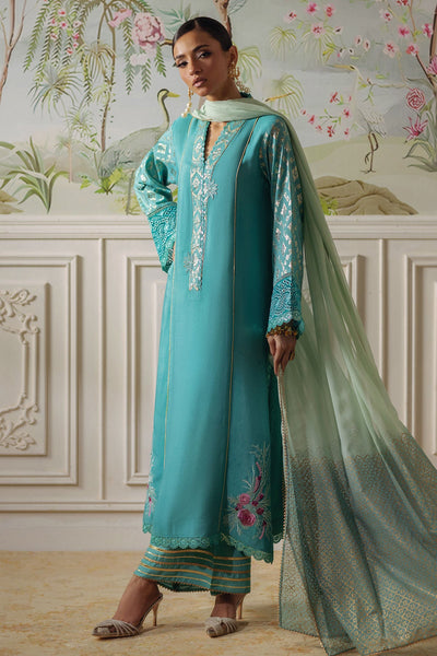 Annus Abrar | Elemental Festive | Reshaal (Shirt, Pants and Dupatta)