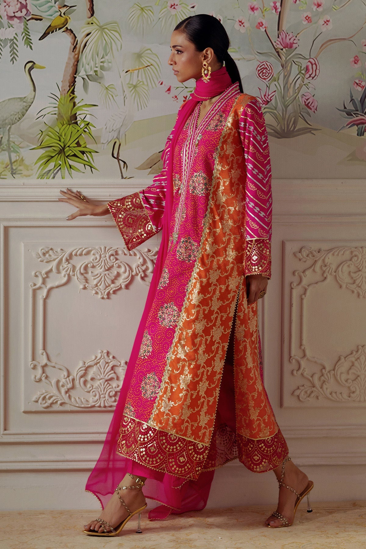 Annus Abrar | Elemental Festive | Rumniya (Shirt, Pants and Dupatta)-4