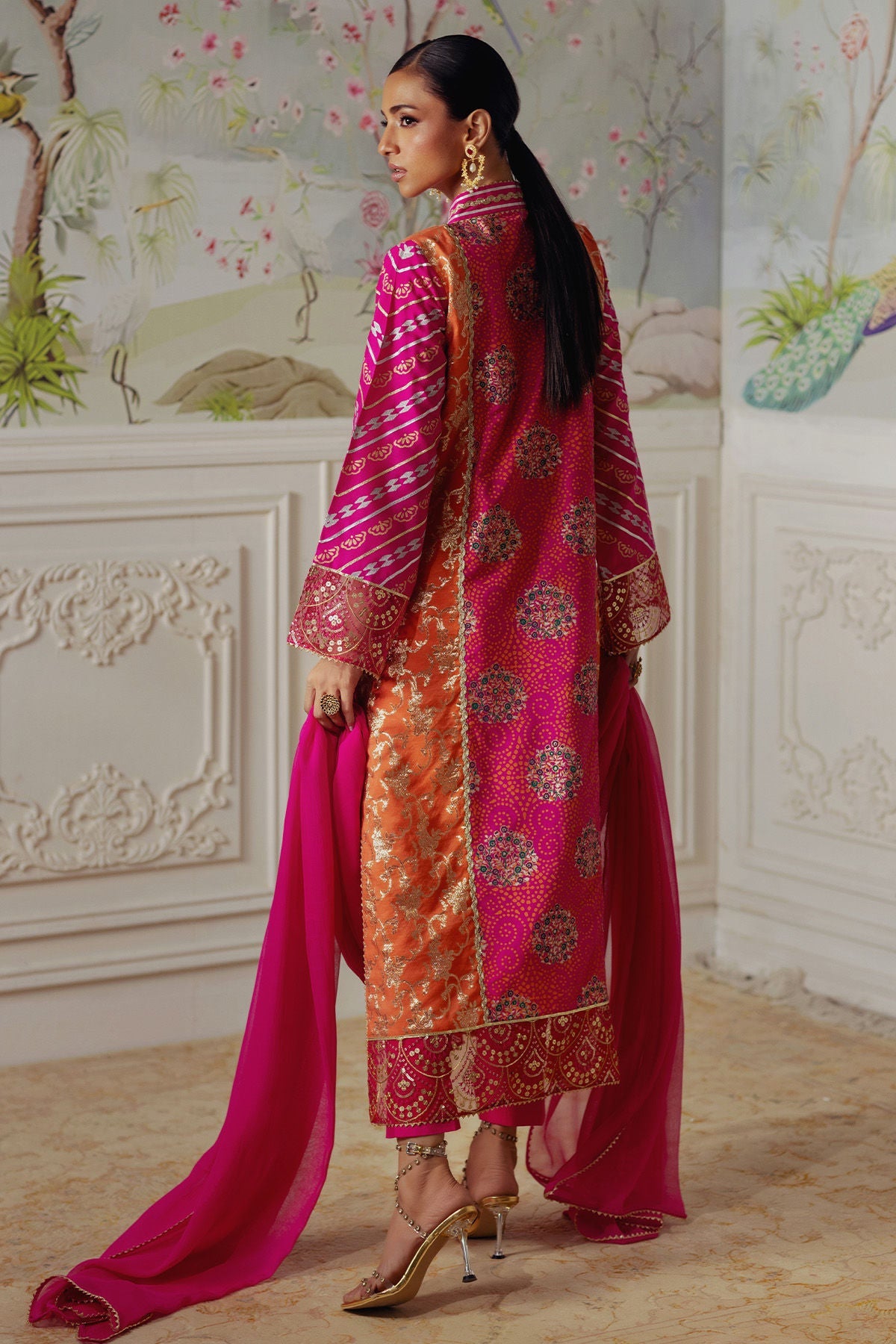Annus Abrar | Elemental Festive | Rumniya (Shirt, Pants and Dupatta)-2
