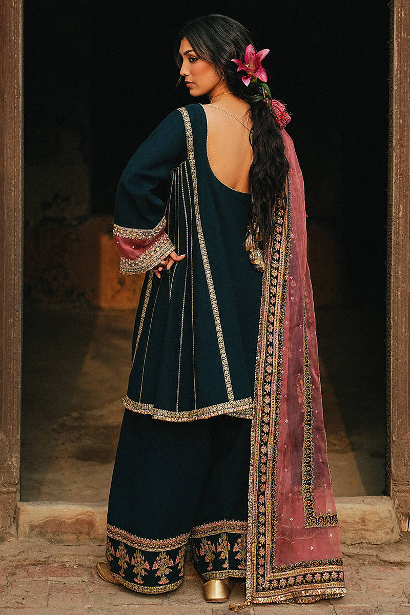 MNR | Farid Manzil Luxury Pret 26 | Neel-e-Ronak-2