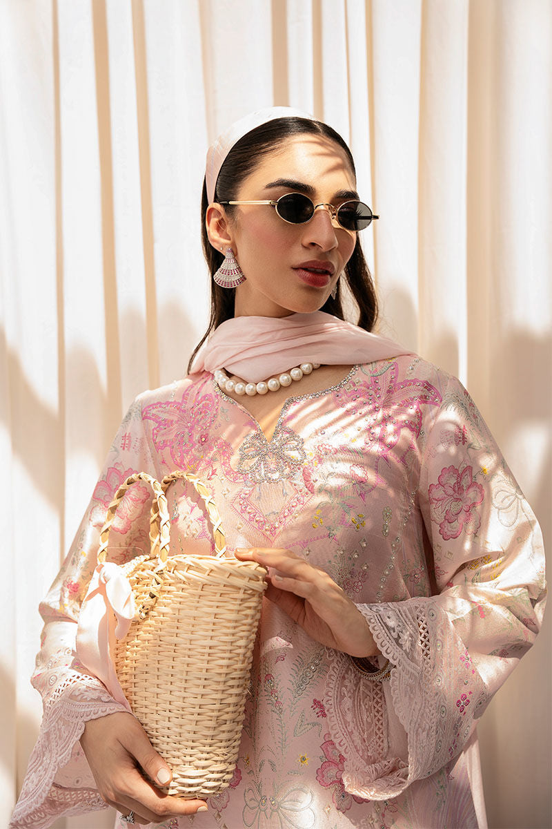 Ansab Jahangir | Digital Silk | Mahira Shirt And Dupatta, image 4