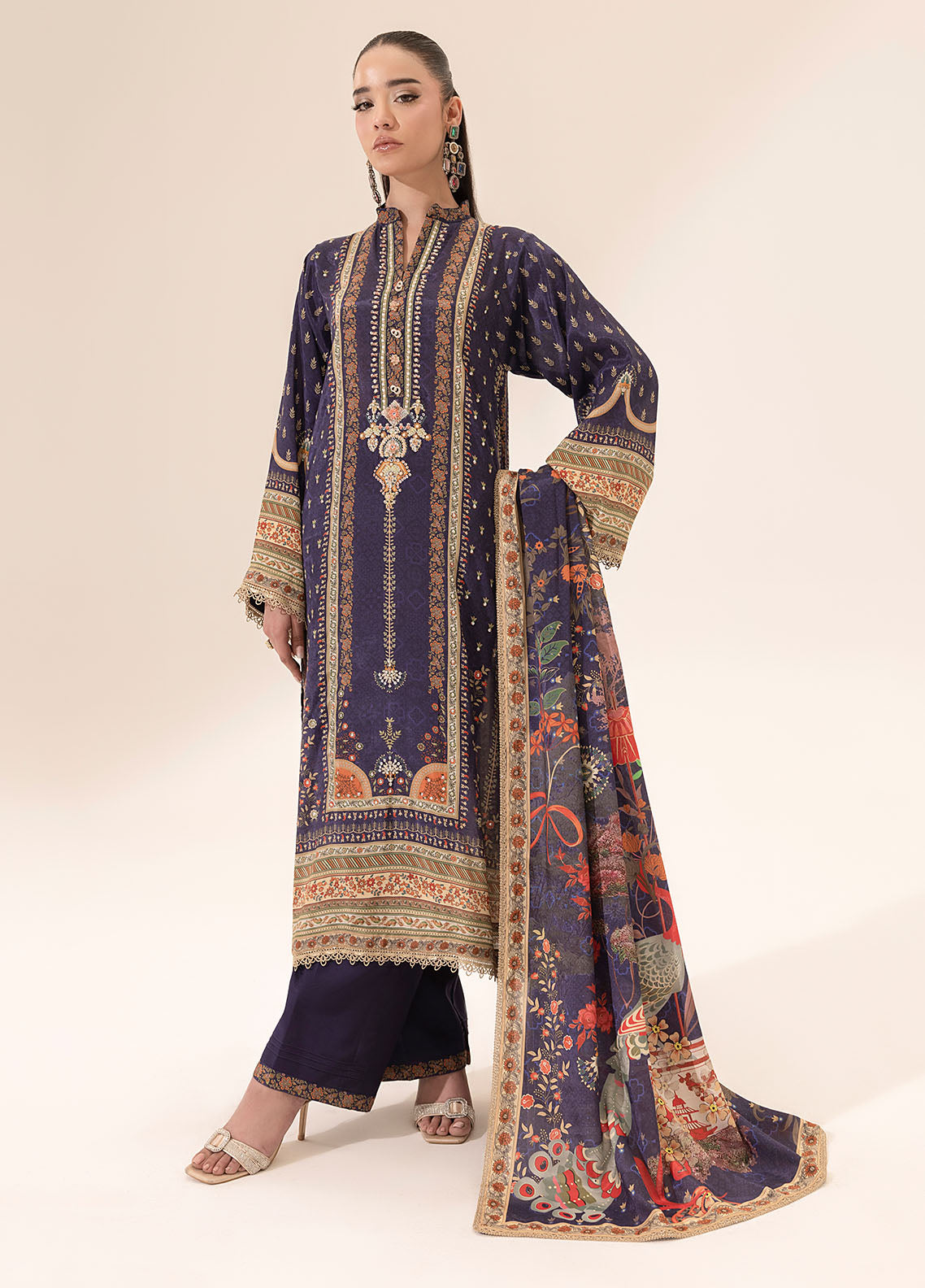 Sahane | Suay Silk Handwork Edit | CT-15006 ETHER - SUAY -  Sahane Ladies Clothes - Original Designer Dress - House of Maryam