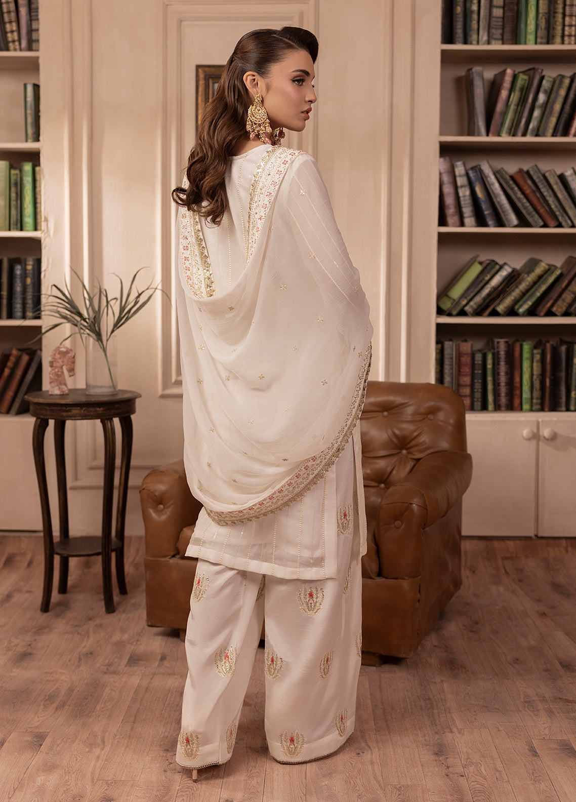 Sahane | Elyssa Festive Chiffon | CT-19005 Perle - ELYSSA -  Sahane Ladies Clothes - Original Designer Dress - House of Maryam