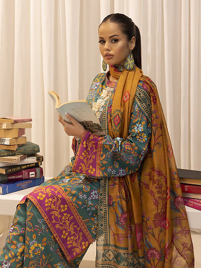 Salitex | Sibel Printed Lawn Silk | ST-03 -  Salitex Ladies Clothes - Original Designer Dress - House of Maryam
