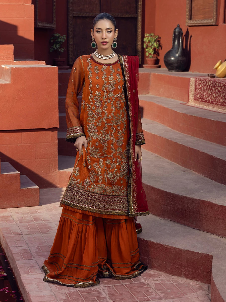 Salitex | Signature Festive Chiffon | SUNW6JI019UT -  Salitex Ladies Clothes - Original Designer Dress - House of Maryam
