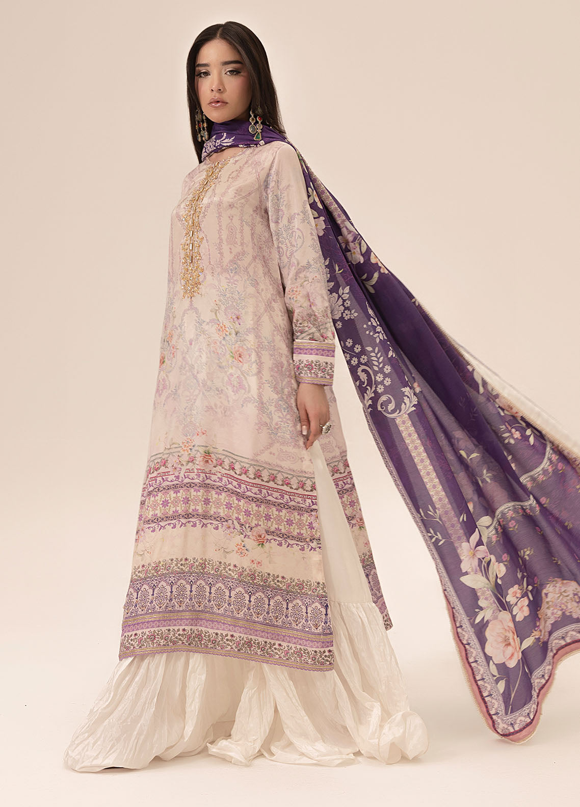 Sahane | Suay Silk Handwork Edit | CT-15003 KAIA - SUAY -  Sahane Ladies Clothes - Original Designer Dress - House of Maryam