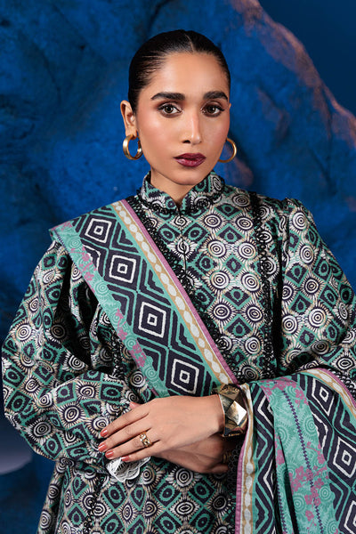 Bonanza Satrangi | Bayberry 3 Pc (1W24P3P181) -  Bonanza Satrangi Unstitched - Original Designer Dress - House of Maryam