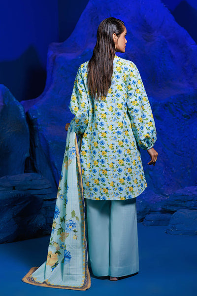 Bonanza Satrangi | Salt Water 3 Pc (1W24P3P301) -  Bonanza Satrangi Unstitched - Original Designer Dress - House of Maryam