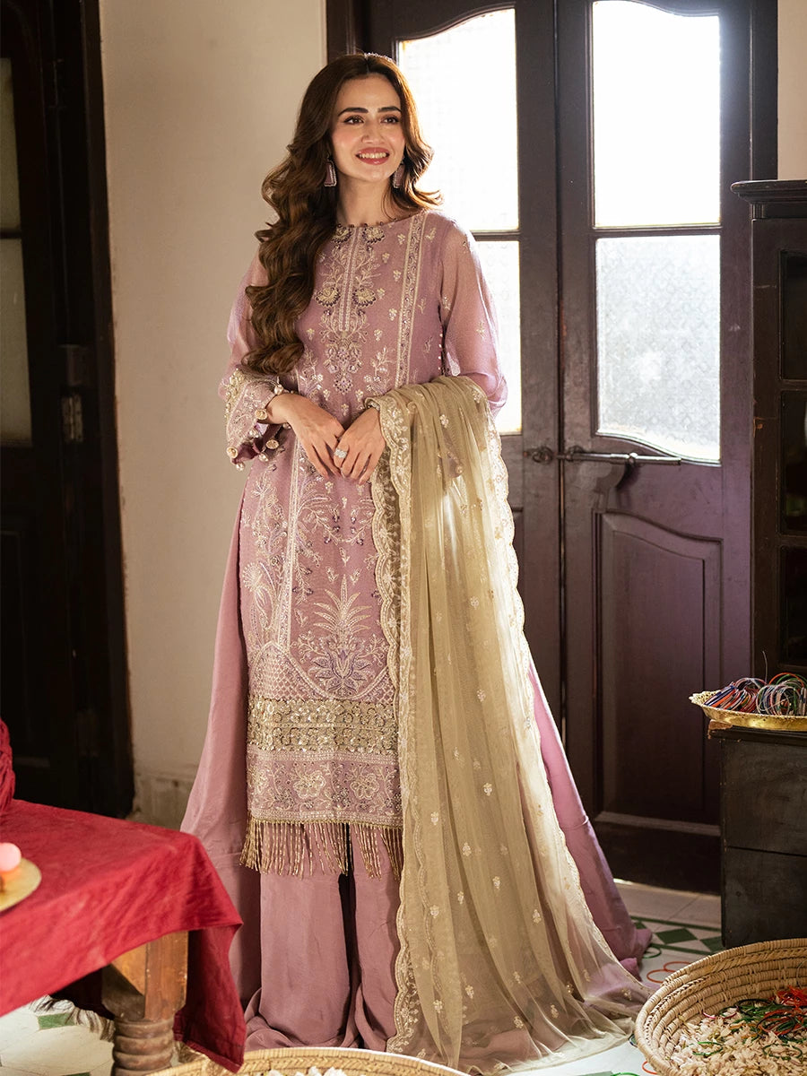 Salitex | Signature Festive Chiffon | SUNW6JI047UT -  Salitex Ladies Clothes - Original Designer Dress - House of Maryam