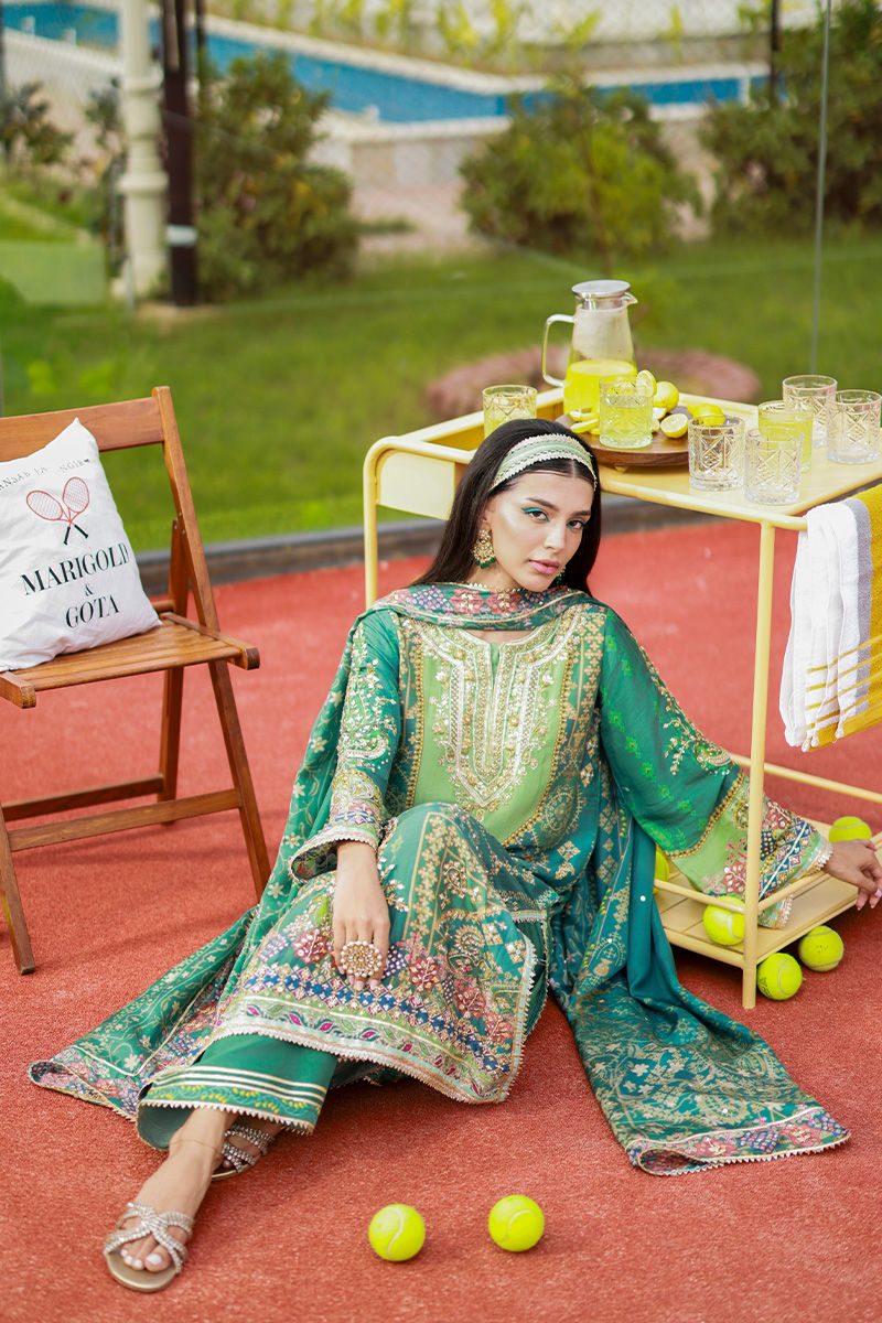 Ansab Jahangir | Marigold and Gota | Zartasha, image 4