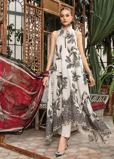 Maria B | M Prints | 3A -  Maria B Luxury - Original Designer Dress - House of Maryam