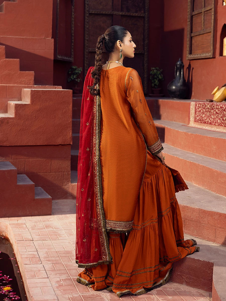 Salitex | Signature Festive Chiffon | SUNW6JI019UT -  Salitex Ladies Clothes - Original Designer Dress - House of Maryam