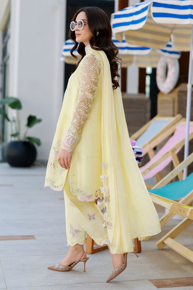 Ansab Jahangir | The Girls Eid Luxury Pret 26 | Butter Cup, image 4