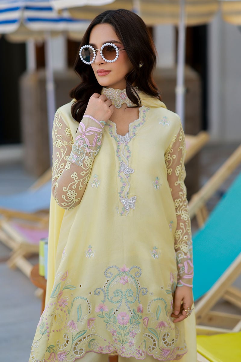 Ansab Jahangir | The Girls Eid Luxury Pret 26 | Butter Cup, image 3