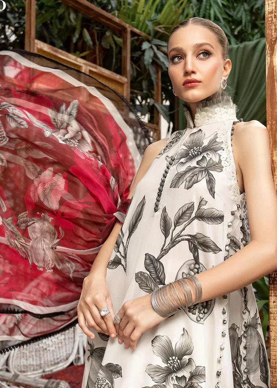 Maria B | M Prints | 3A -  Maria B Luxury - Original Designer Dress - House of Maryam