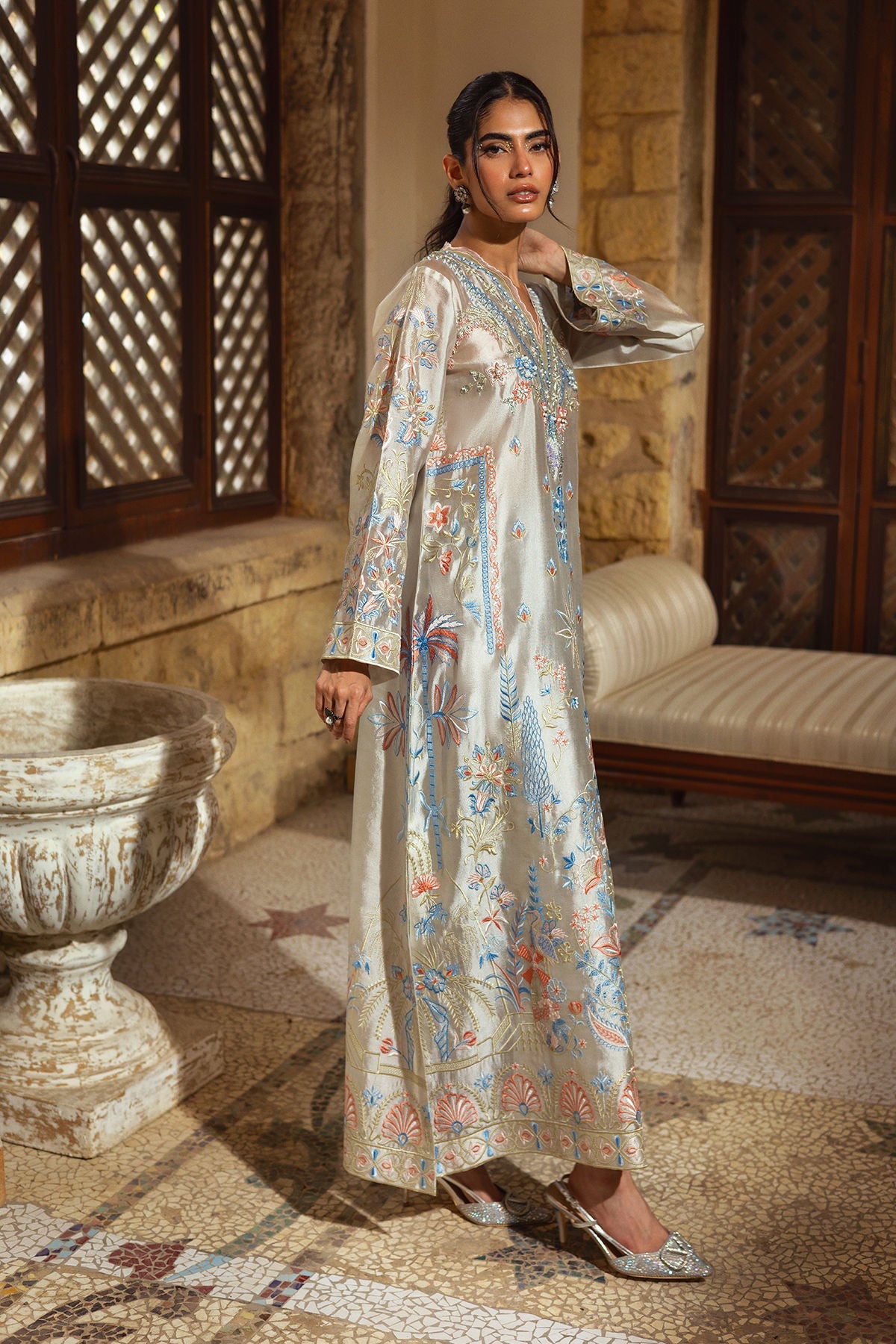 Annus Abrar | Leah Luxury Pret | Bisha Kaftaan-4