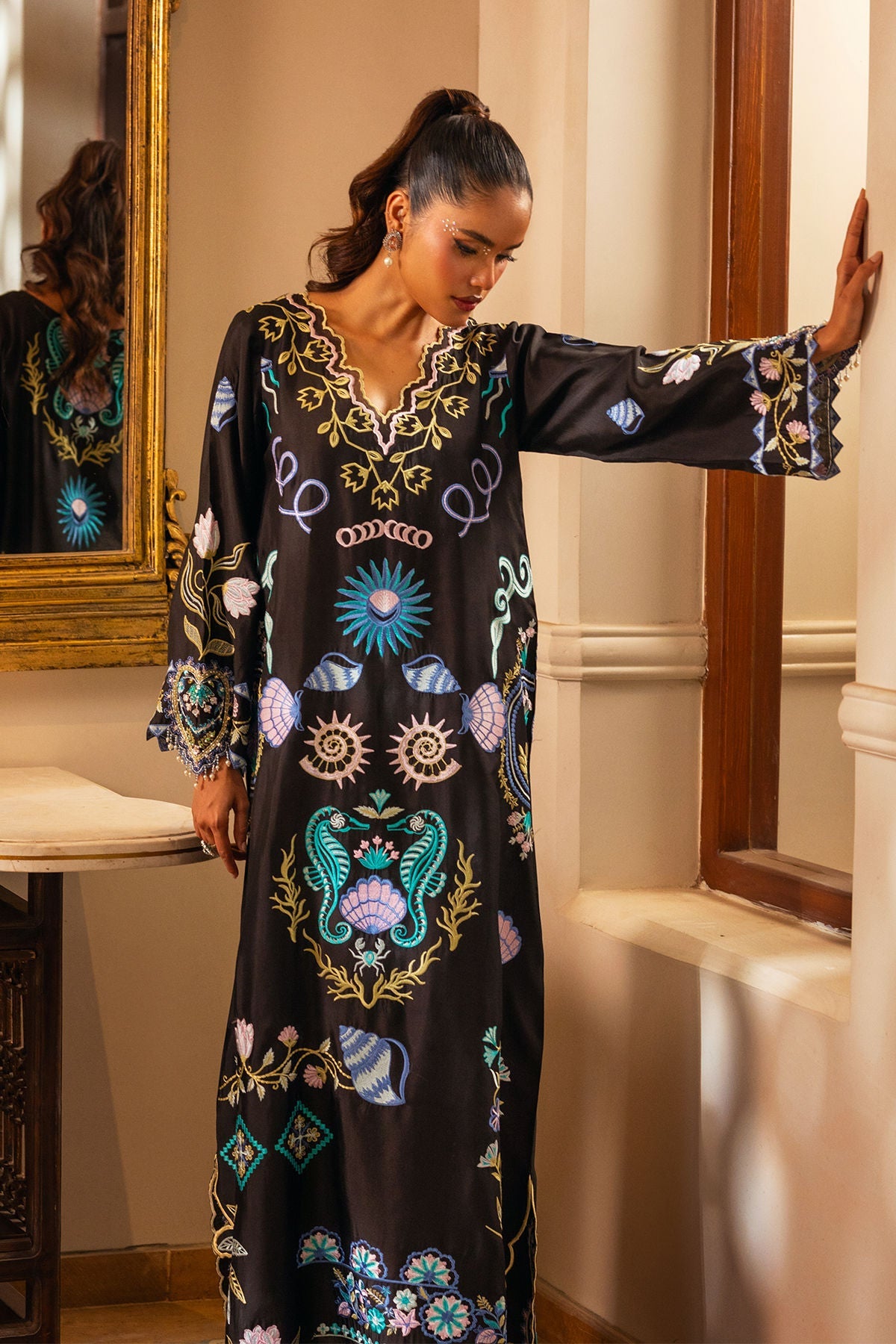 Annus Abrar | Leah Luxury Pret |Kayla Kaftan-4