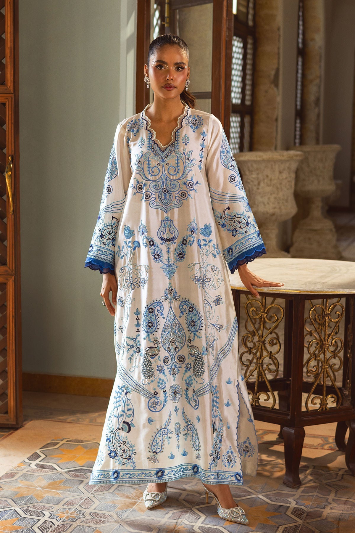 Annus Abrar | Leah Luxury Pret |Sol Kaftaan-1