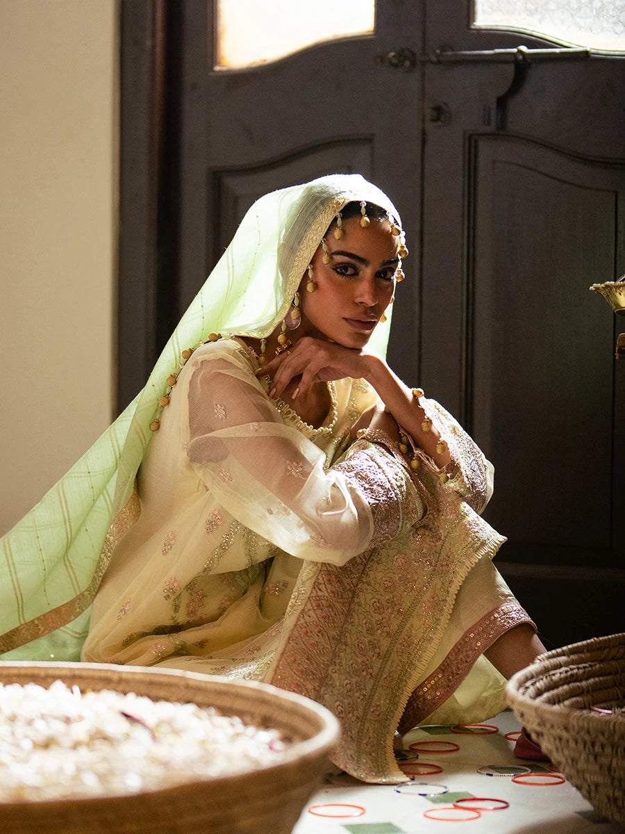 Salitex | Signature Festive Chiffon | SUNW6JI045UT -  Salitex Ladies Clothes - Original Designer Dress - House of Maryam