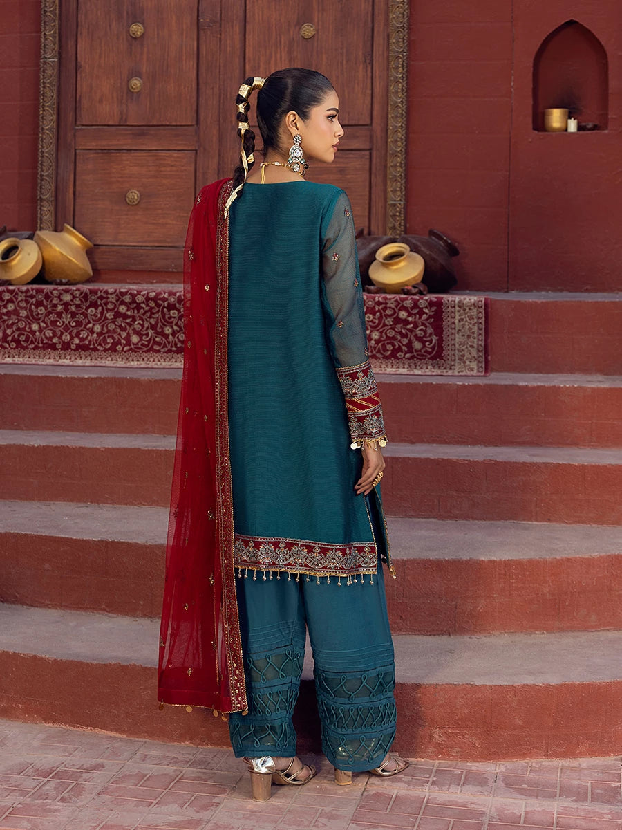 Salitex | Signature Festive Chiffon | SUNW6JI021UT -  Salitex Ladies Clothes - Original Designer Dress - House of Maryam