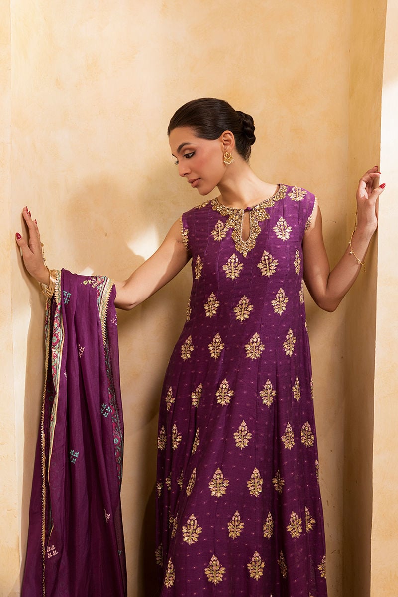 Ansab Jahangir | Artisan Prints 26 | Mulberry-4