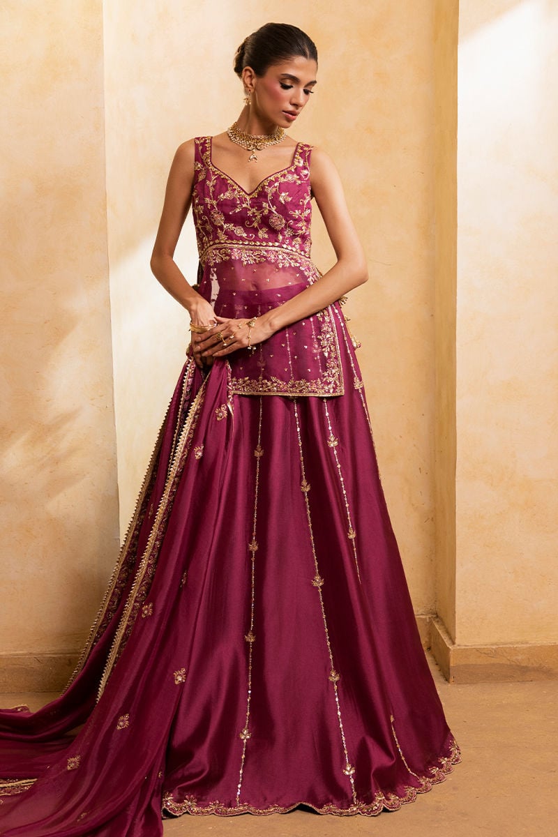 Ansab Jahangir | Artisan Prints 26 |Berry Velour-3