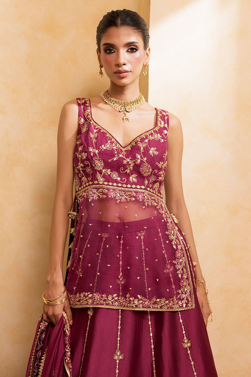 Ansab Jahangir | Artisan Prints 26 |Berry Velour-10