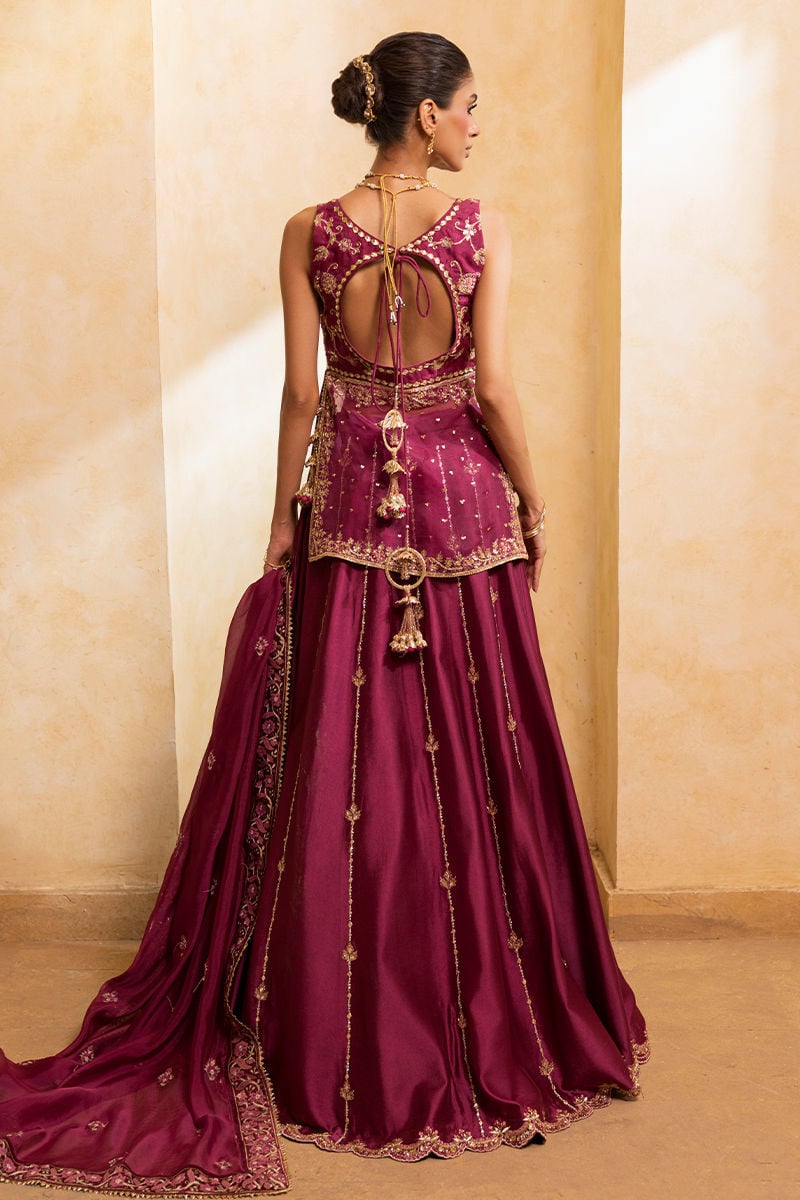 Ansab Jahangir | Artisan Prints 26 |Berry Velour-9