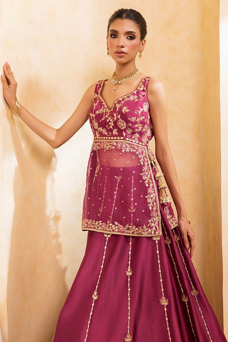 Ansab Jahangir | Artisan Prints 26 |Berry Velour-8