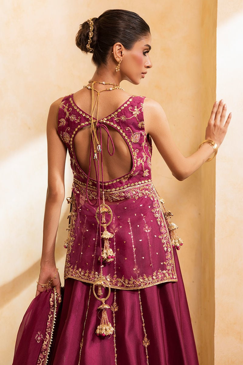 Ansab Jahangir | Artisan Prints 26 |Berry Velour-4