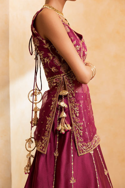 Ansab Jahangir | Artisan Prints 26 |Berry Velour