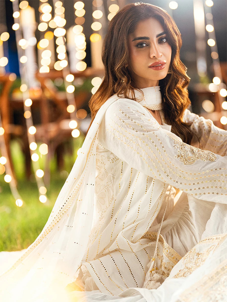 Salitex | Signature Festive Chiffon | UNS25WW003UT -  Salitex Ladies Clothes - Original Designer Dress - House of Maryam