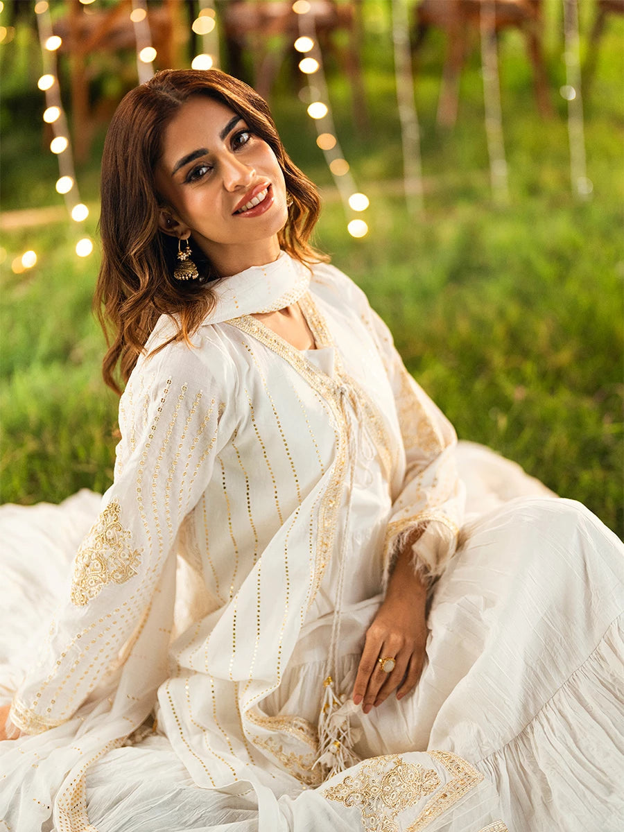 Salitex | Signature Festive Chiffon | UNS25WW003UT -  Salitex Ladies Clothes - Original Designer Dress - House of Maryam
