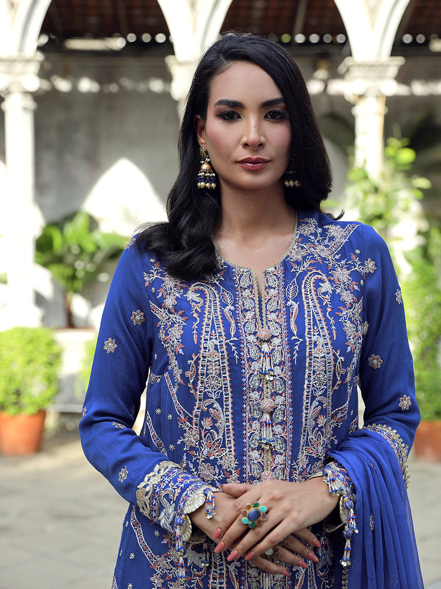 Salitex | Raaya Chiffon 24 | M04 by Designer Salitex - House of Maryam - Pakistani Designer Ethnic Wear in {{ shop.shopifyCountryName }}