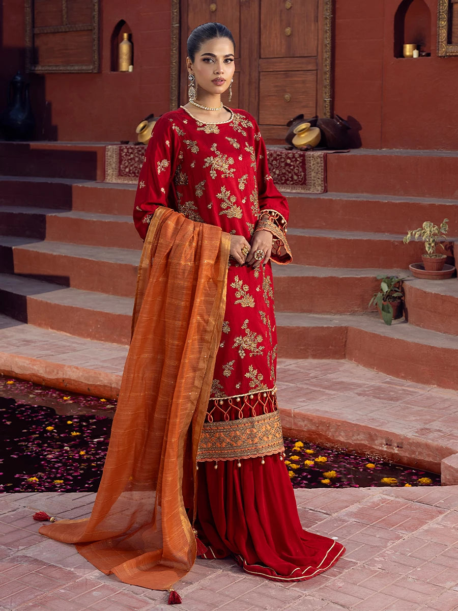Salitex | Signature Festive Chiffon | SUNW6JI020UT -  Salitex Ladies Clothes - Original Designer Dress - House of Maryam