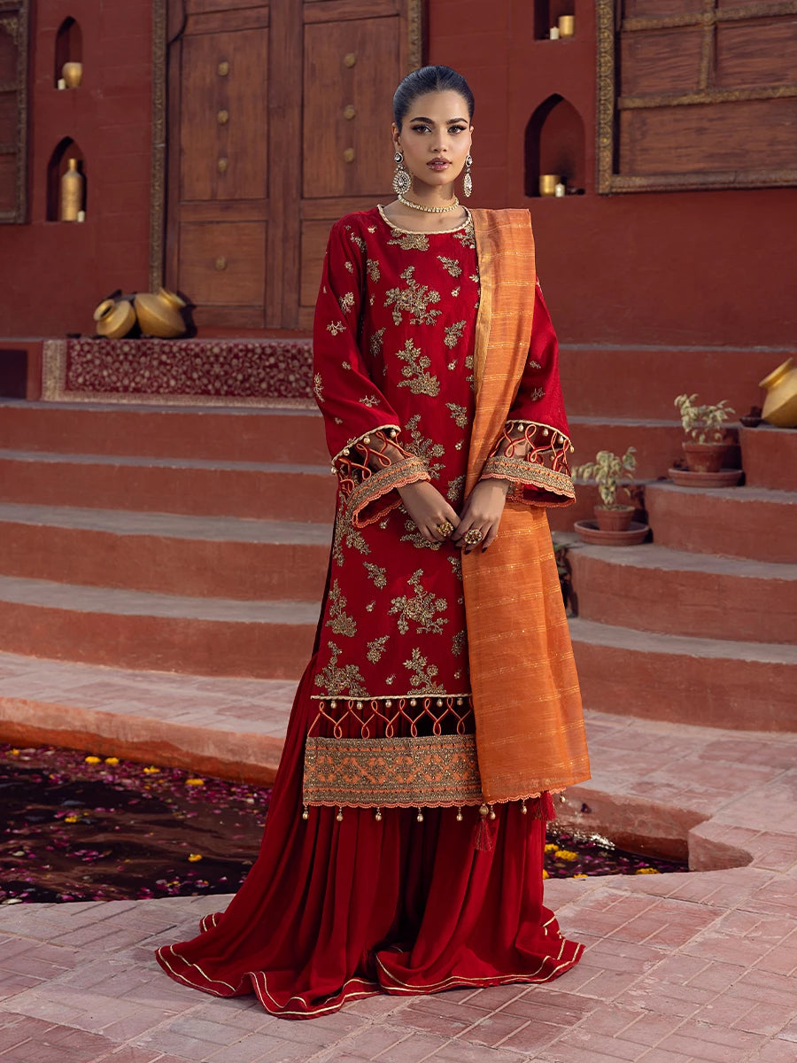 Salitex | Signature Festive Chiffon | SUNW6JI020UT -  Salitex Ladies Clothes - Original Designer Dress - House of Maryam