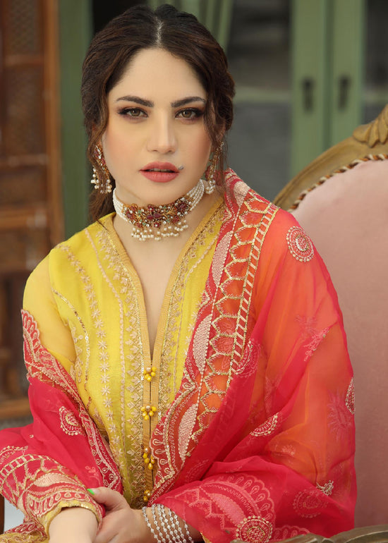 Daud Abbas | Formals Collection | DIORA -  Daud Abbas Formal - Original Designer Dress - House of Maryam