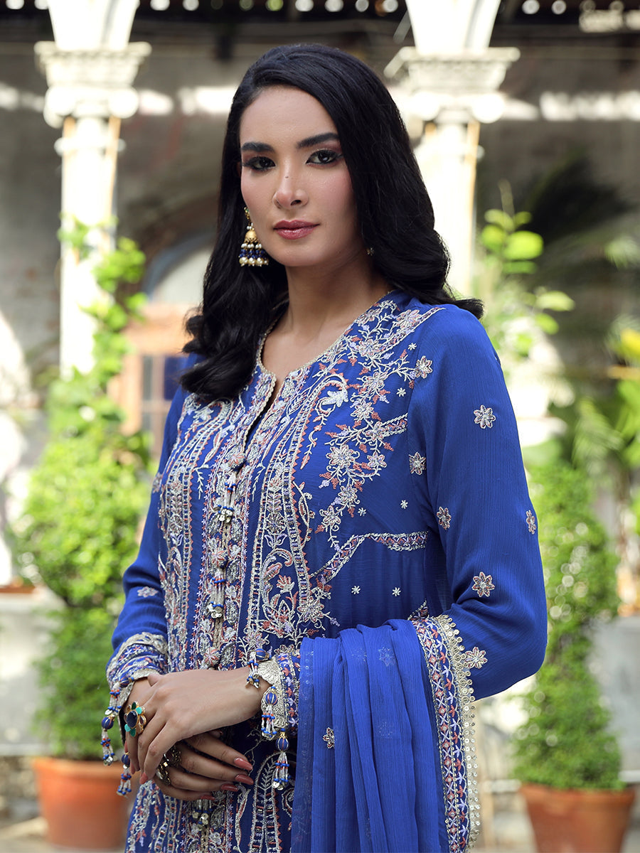 Salitex | Raaya Chiffon 24 | M04 by Designer Salitex - House of Maryam - Pakistani Designer Ethnic Wear in {{ shop.shopifyCountryName }}