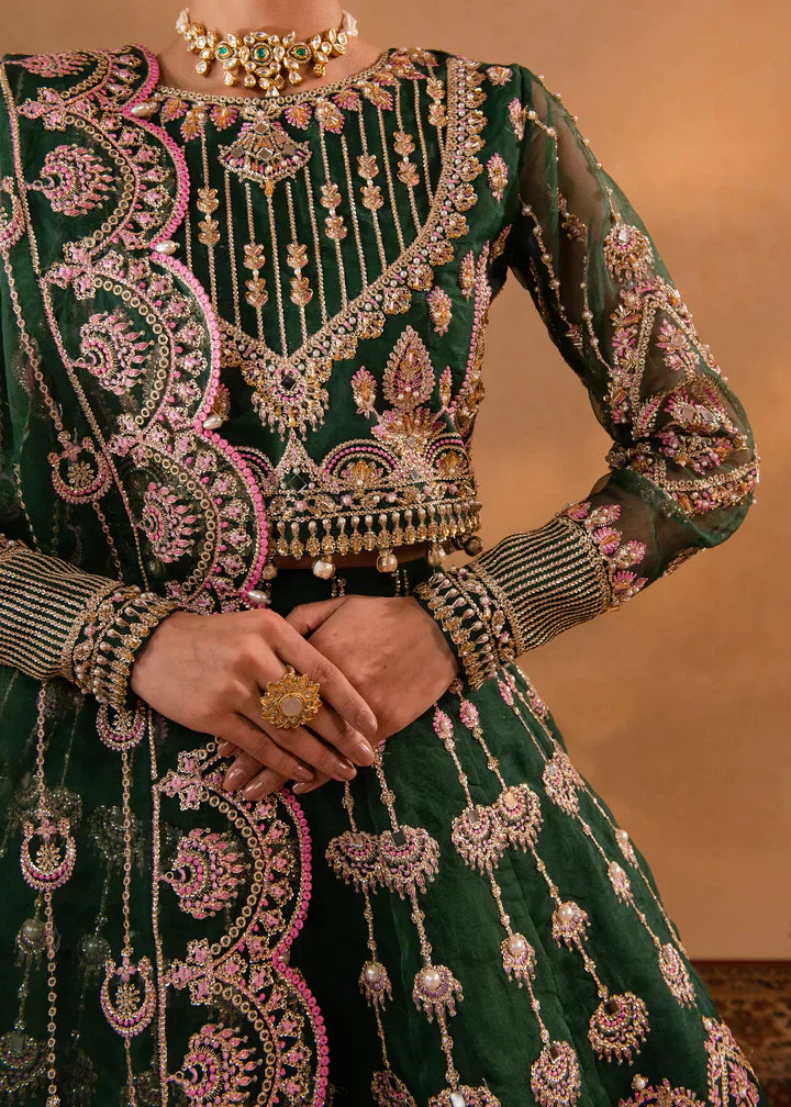 Maria Osama Khan | Sajni Wedding Festive | Pareesa by Designer Maria Osama Khan - House of Maryam - Pakistani Designer Ethnic Wear in {{ shop.shopifyCountryName }}