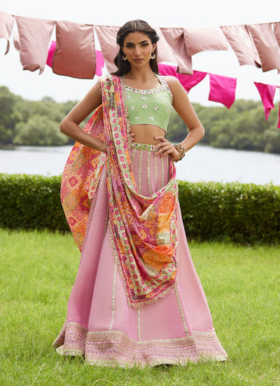 Farah Talib Aziz | Mayna Festive Luxe Pret | Raga Lehnga Choli