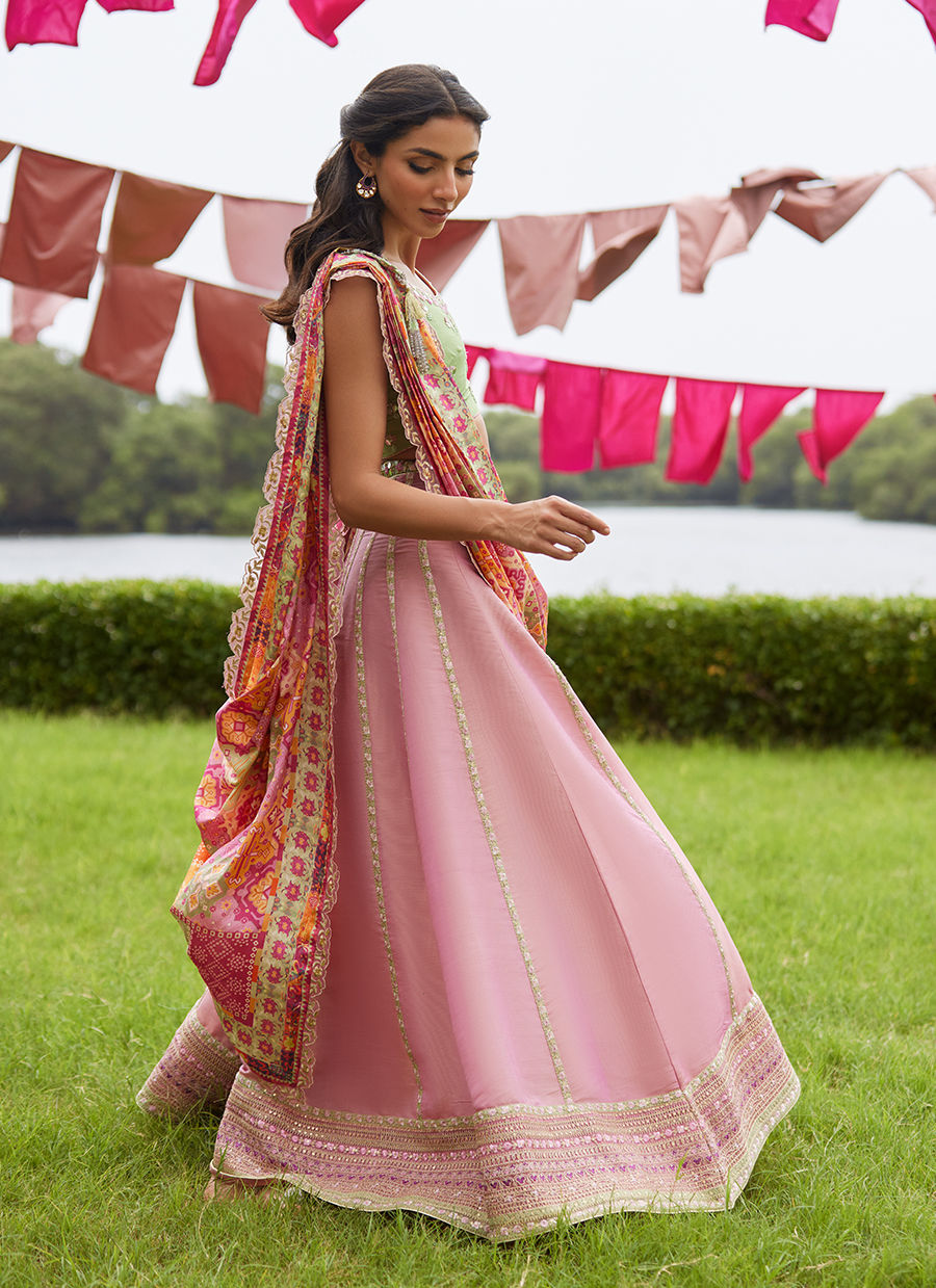 Farah Talib Aziz | Mayna Festive Luxe Pret | Raga Lehnga Choli-5