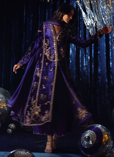 Farah Talib Aziz | Velvet Fete 4 | Tahlia Shirt And Dupatta