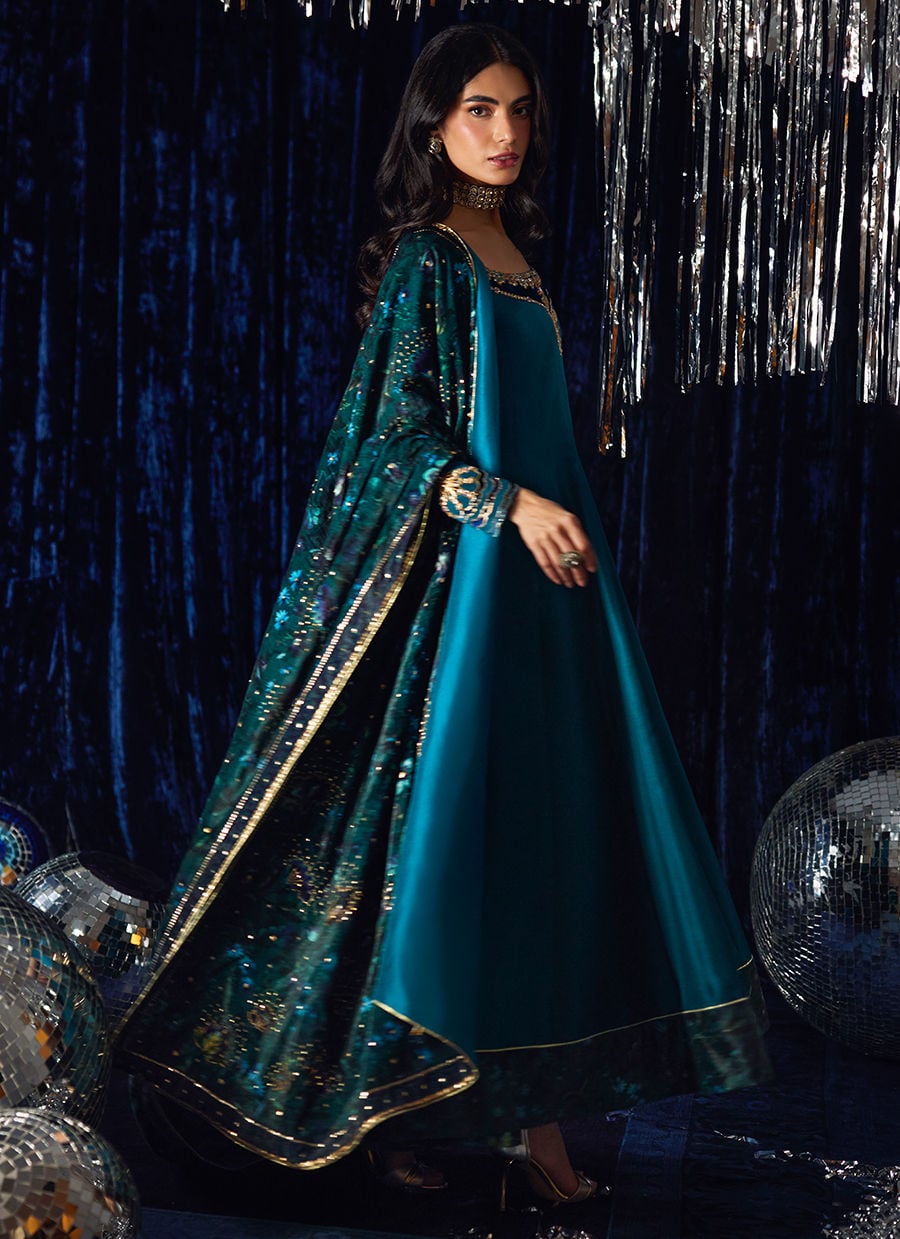 Farah Talib Aziz | Velvet Fete 4 | Amura Teal Kalidaar, image 5