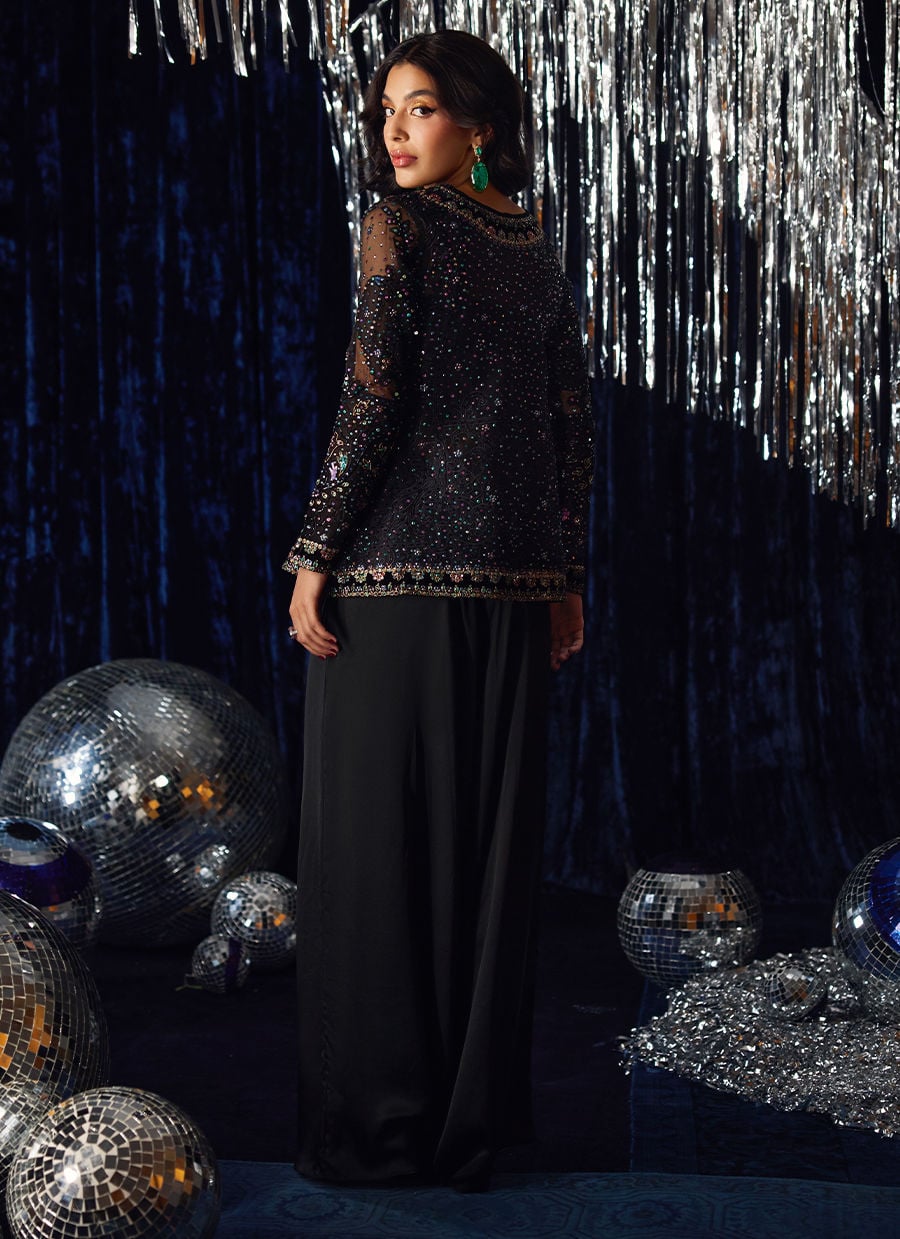 Farah Talib Aziz | Velvet Fete 4 | Lumi Organza Jacket, image 2