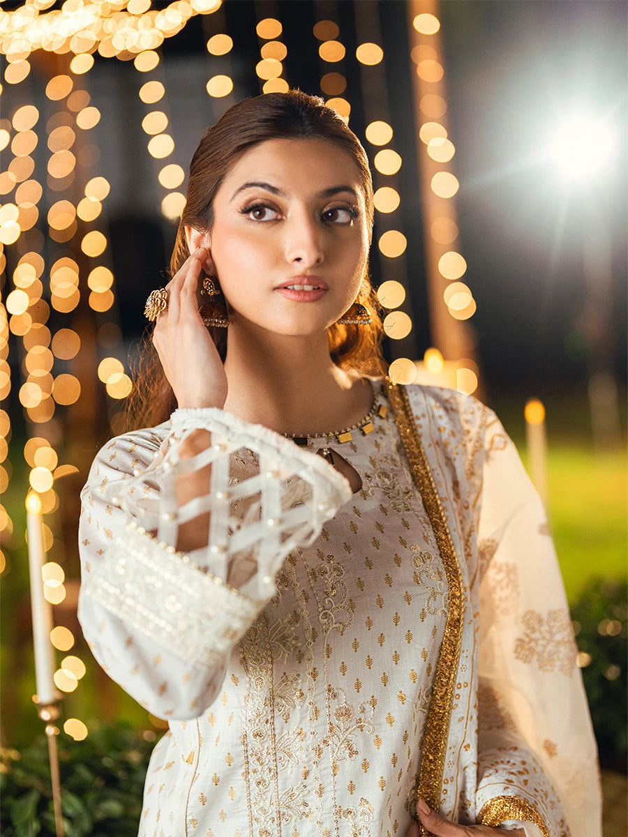 Salitex | Signature Festive Chiffon | UNS25WW004UT -  Salitex Ladies Clothes -  House of Maryam