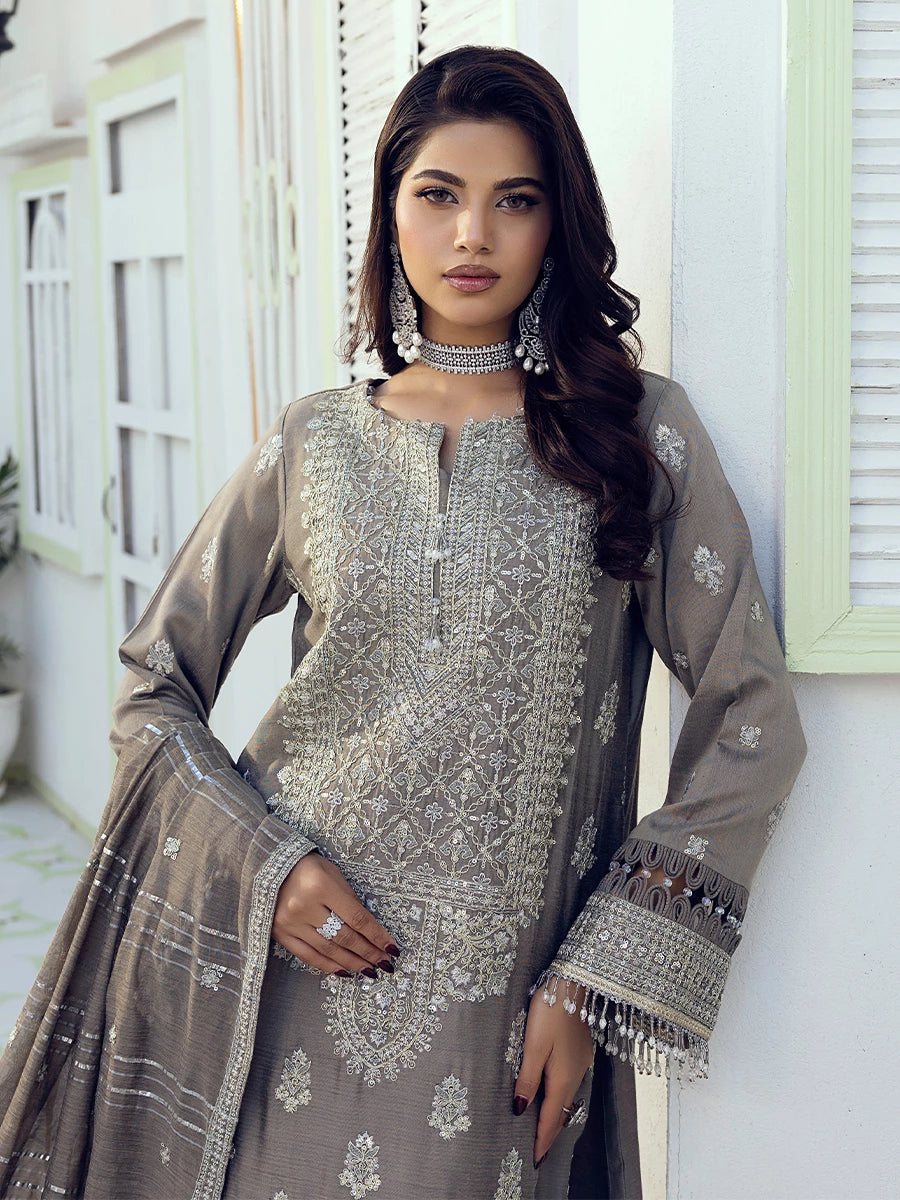 Salitex | Signature Festive Chiffon | SUNW6NO009UT -  Salitex Ladies Clothes - Original Designer Dress - House of Maryam