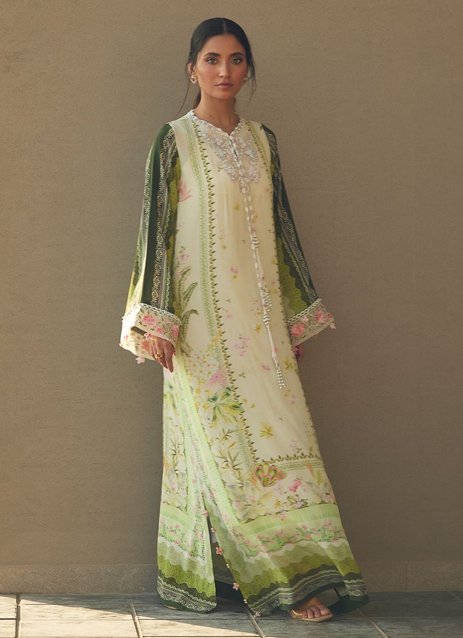 Farah Talib Aziz | Laani The Kaftan Edit | Selah Kiwi Crepe-5