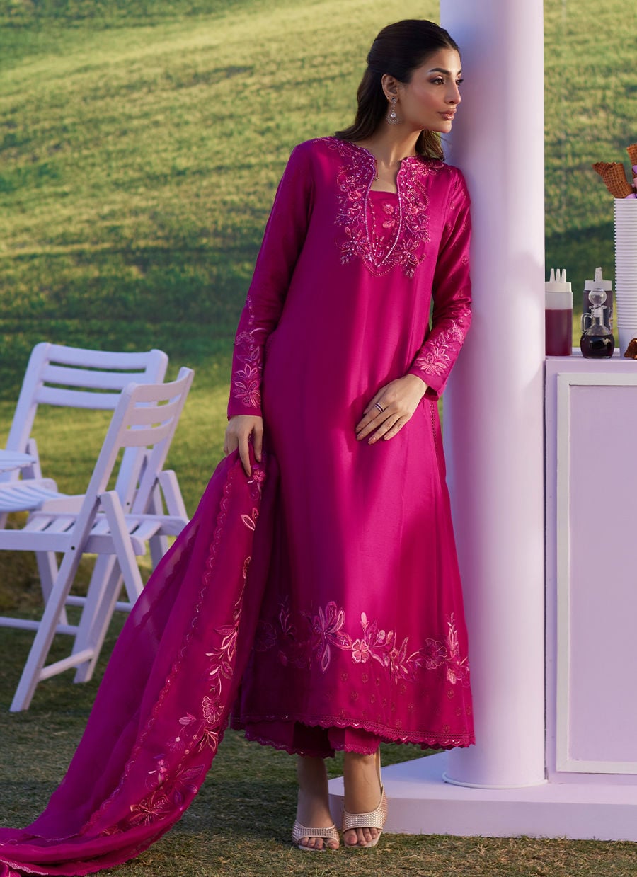 Farah Talib Aziz | Luna Eid 26 | Amara Shirt And Dupatta