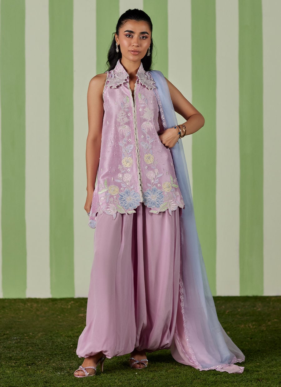 Farah Talib Aziz | Luna Eid 26 | Deeba Jacket with Dupatta