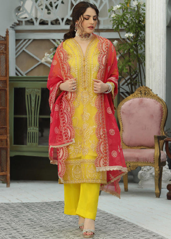 Daud Abbas | Formals Collection | DIORA -  Daud Abbas Formal - Original Designer Dress - House of Maryam